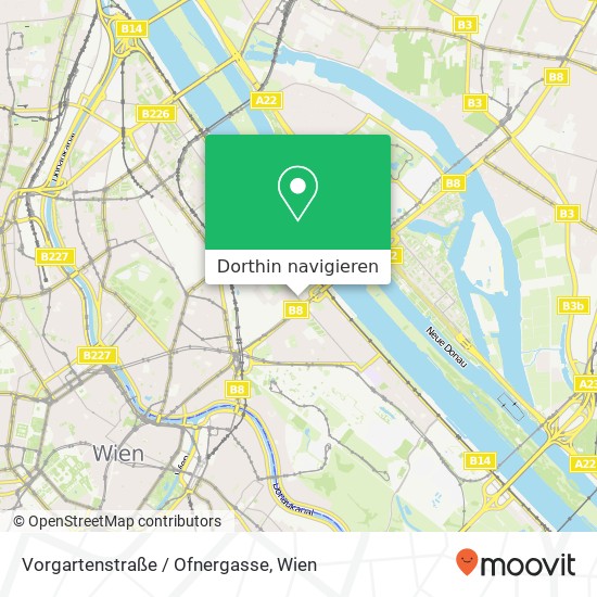 Vorgartenstraße / Ofnergasse Karte