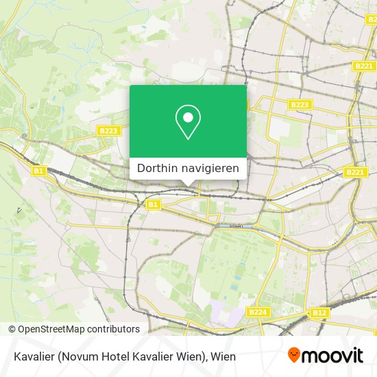 Kavalier (Novum Hotel Kavalier Wien) Karte
