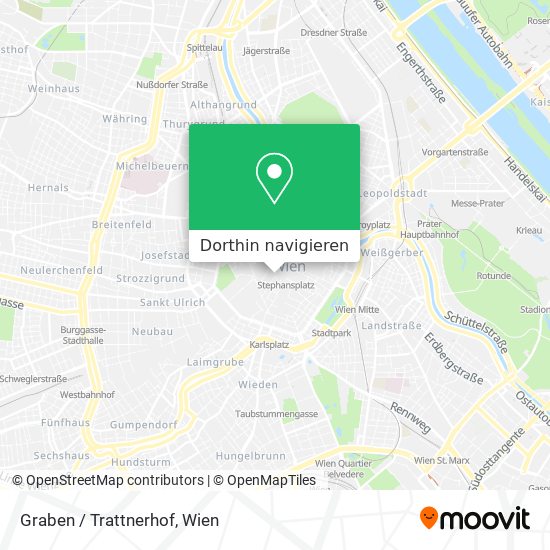 Graben / Trattnerhof Karte