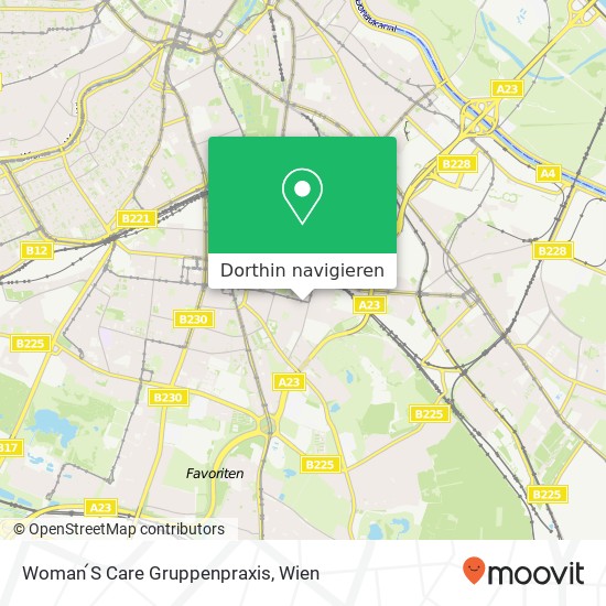 Woman ́S Care Gruppenpraxis Karte