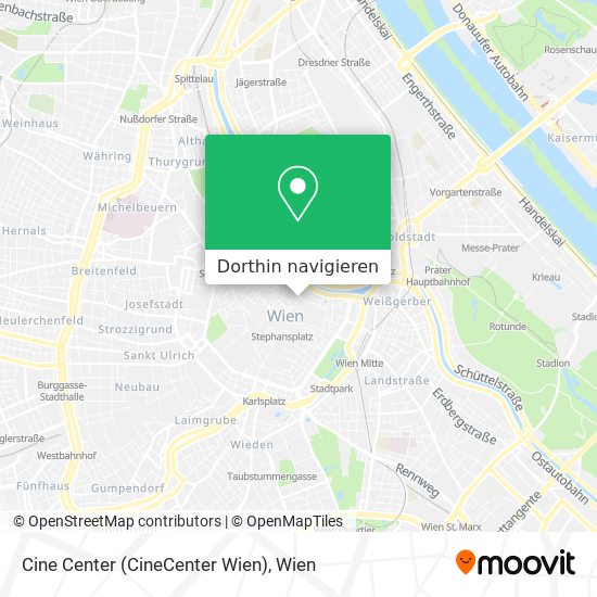 Cine Center (CineCenter Wien) Karte