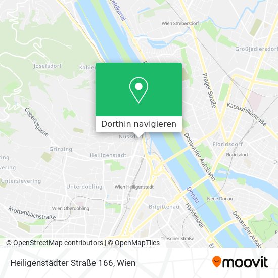 Heiligenstädter Straße 166 Karte