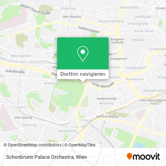 Schonbrunn Palace Orchestra Karte
