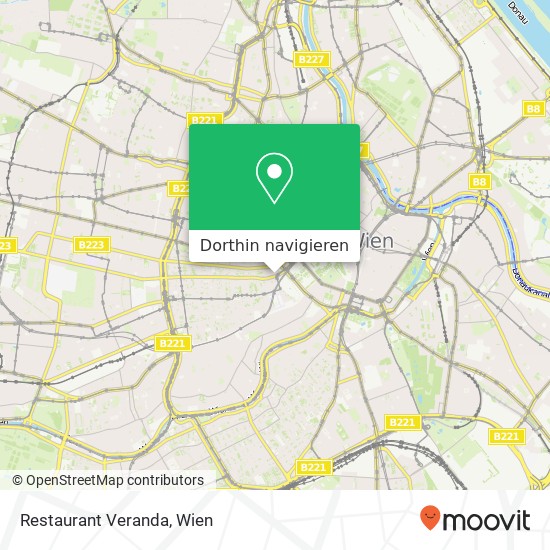 Restaurant Veranda, Burggasse 2 Wien Karte