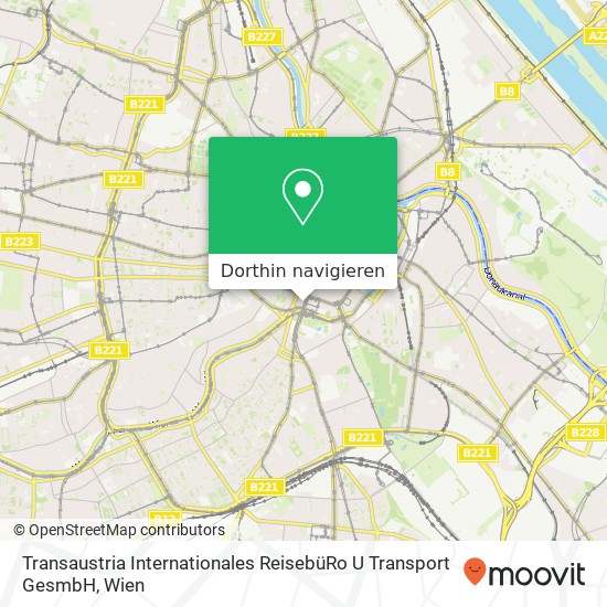 Transaustria Internationales ReisebüRo U Transport GesmbH Karte