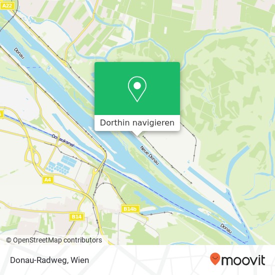 Donau-Radweg Karte