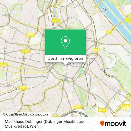 Musikhaus Doblinger (Doblinger Musikhaus-Musikverlag) Karte