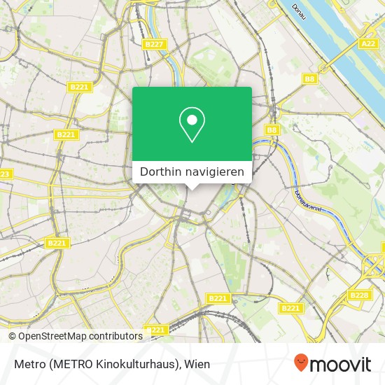 Metro (METRO Kinokulturhaus) Karte