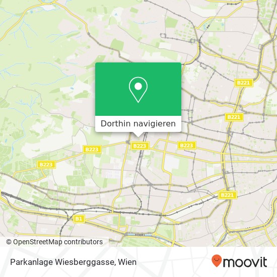 Parkanlage Wiesberggasse Karte