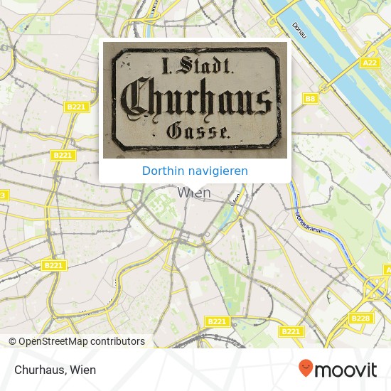 Churhaus Karte