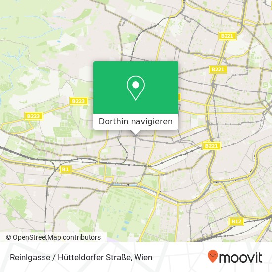 Reinlgasse / Hütteldorfer Straße Karte