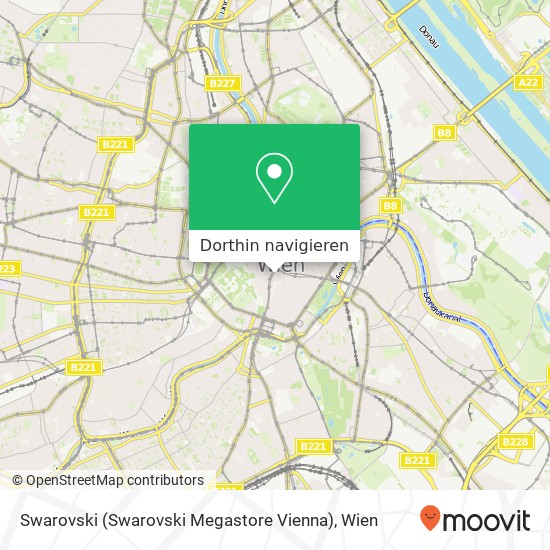 Swarovski (Swarovski Megastore Vienna) Karte