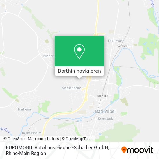 EUROMOBIL Autohaus Fischer-Schädler GmbH Karte