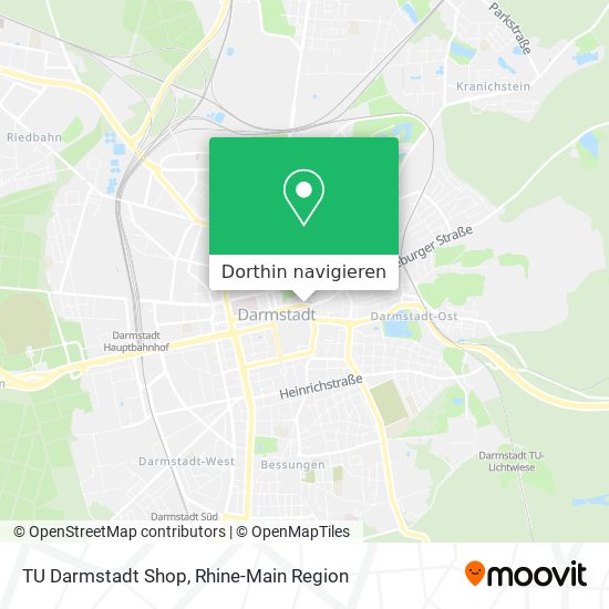 TU Darmstadt Shop Karte
