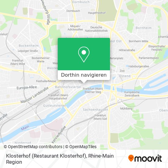 Klosterhof (Restaurant Klosterhof) Karte
