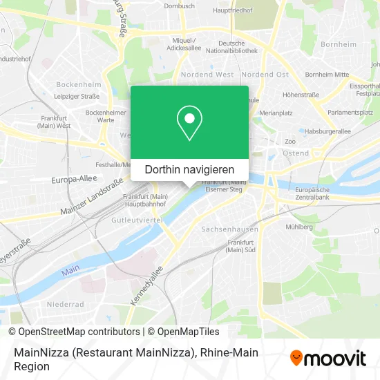 MainNizza (Restaurant MainNizza) Karte