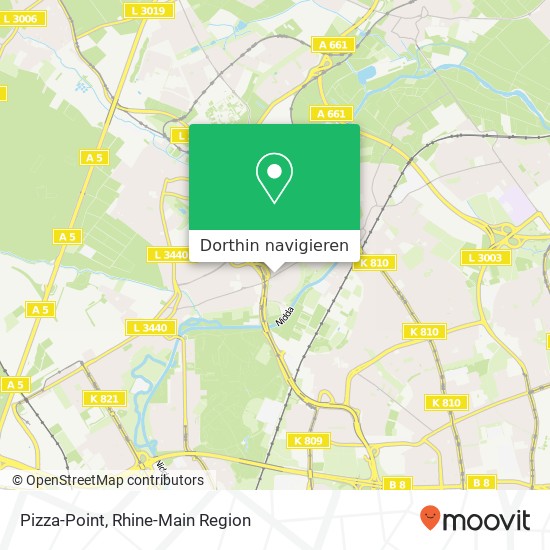 Pizza-Point Karte