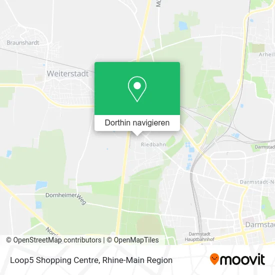 Loop5 Shopping Centre Karte