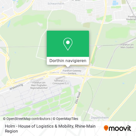 Holm - House of Logistics & Mobility Karte