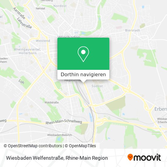 Wiesbaden Welfenstraße Karte