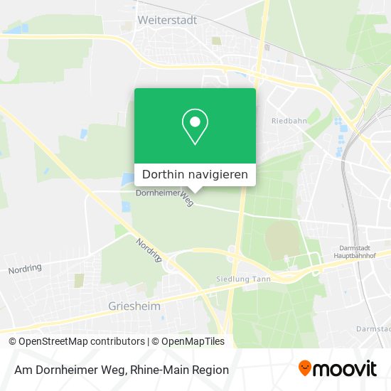 Am Dornheimer Weg Karte