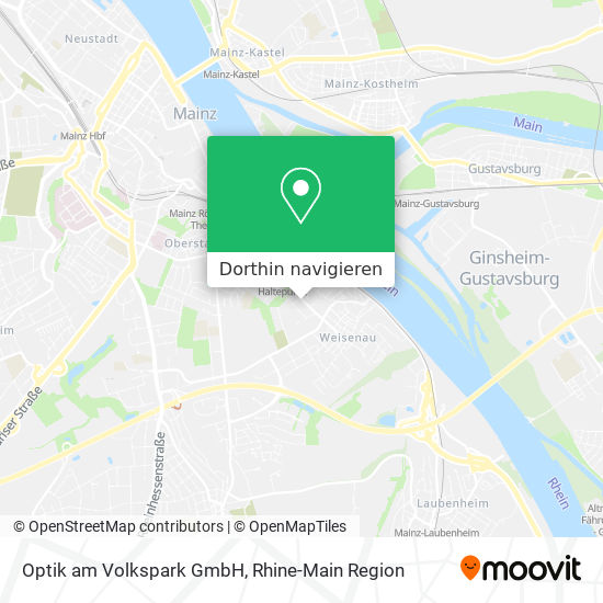 Optik am Volkspark GmbH Karte