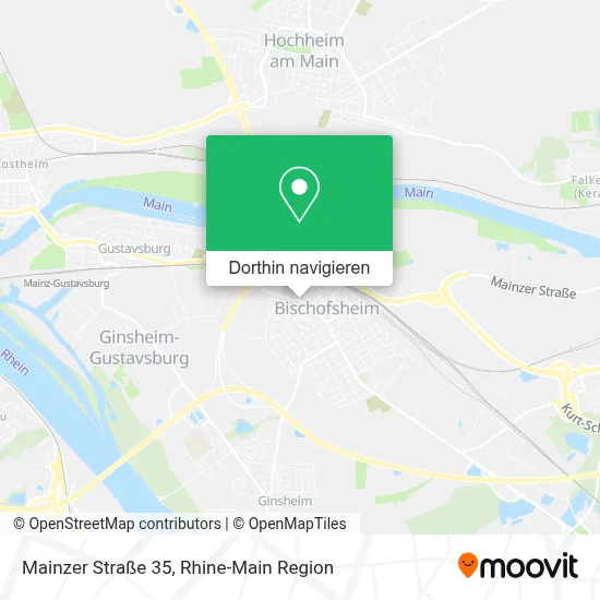 Mainzer Straße 35 Karte