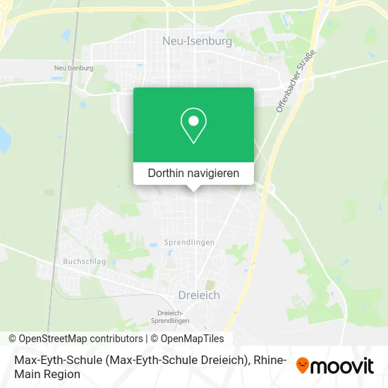 Max-Eyth-Schule Karte