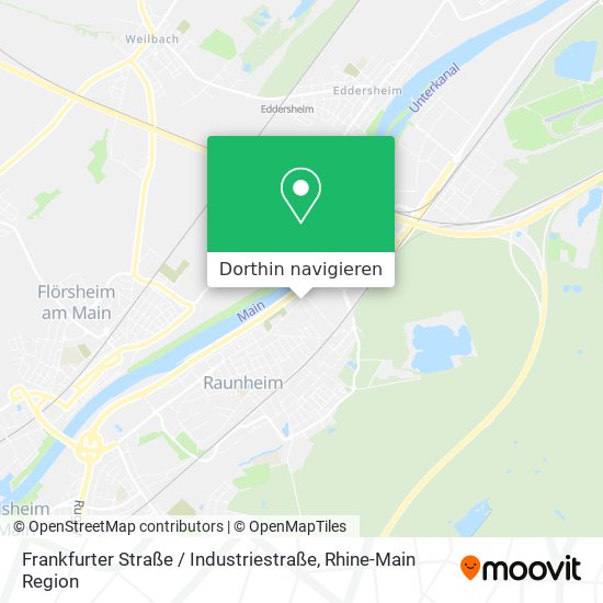 Frankfurter Straße / Industriestraße Karte