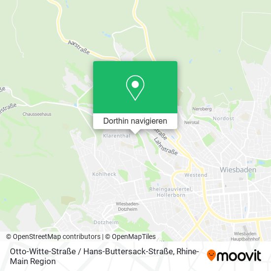 Otto-Witte-Straße / Hans-Buttersack-Straße Karte