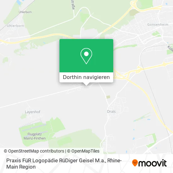 Praxis FüR Logopädie RüDiger Geisel M.a. Karte