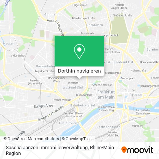 Sascha Janzen Immobilienverwaltung Karte