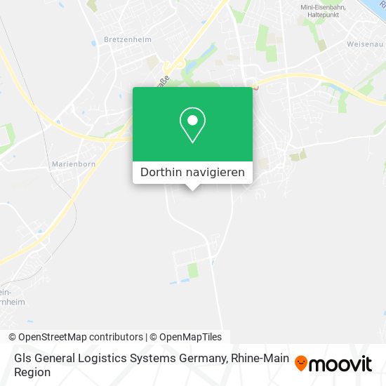 Gls General Logistics Systems Germany Karte