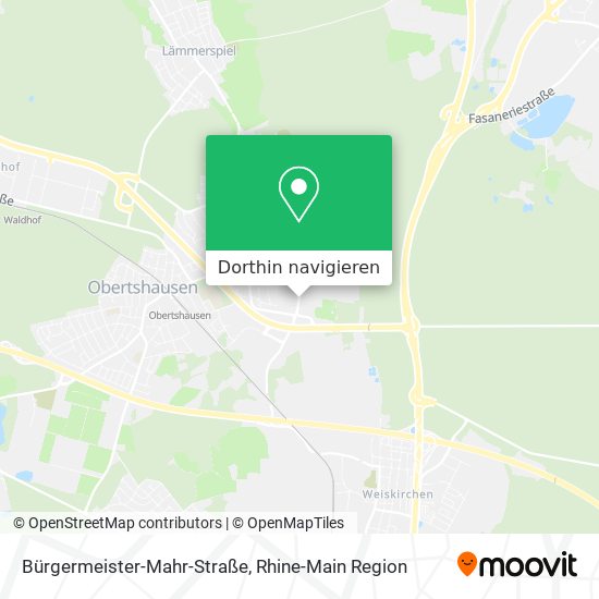 Bürgermeister-Mahr-Straße Karte