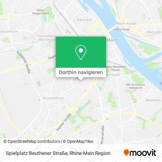 Spielplatz Beuthener Straße Karte