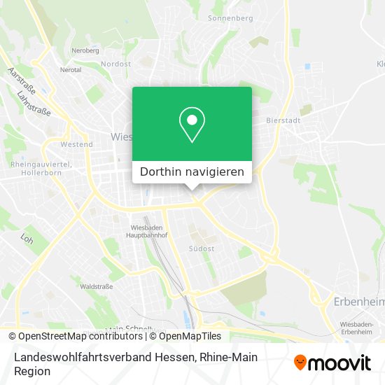 Landeswohlfahrtsverband Hessen Karte