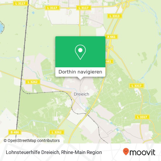 Lohnsteuerhilfe Dreieich Karte