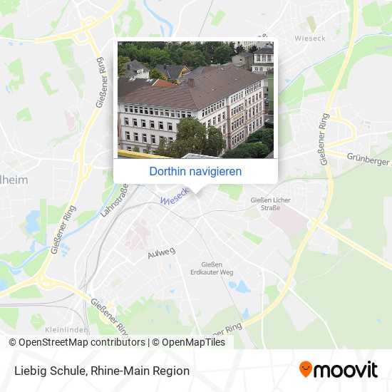 Liebig Schule Karte