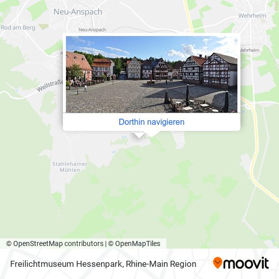 Freilichtmuseum Hessenpark Karte