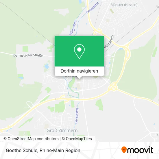 Goethe Schule Karte
