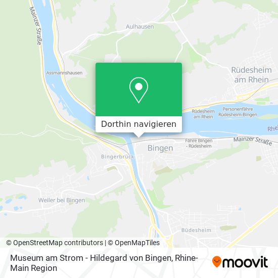 Museum am Strom - Hildegard von Bingen Karte