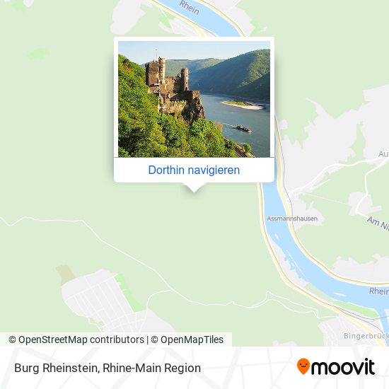 Burg Rheinstein Karte