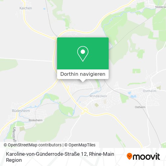 Karoline-von-Günderrode-Straße 12 Karte