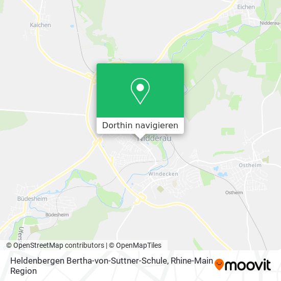 Heldenbergen Bertha-von-Suttner-Schule Karte