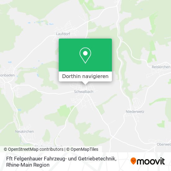 Fft Felgenhauer Fahrzeug- und Getriebetechnik Karte