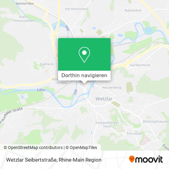 Wetzlar Seibertstraße Karte