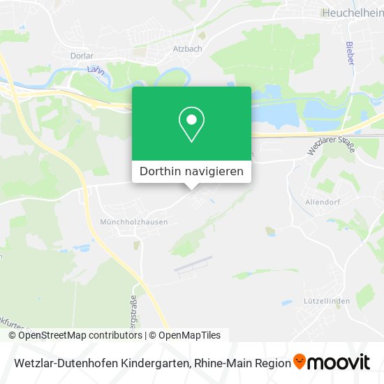 Wetzlar-Dutenhofen Kindergarten Karte