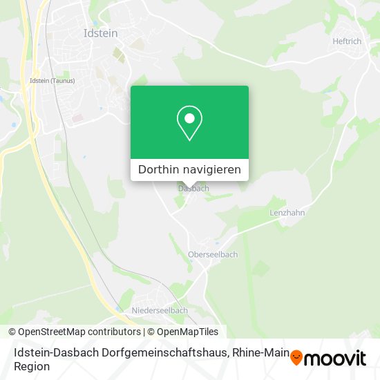 Idstein-Dasbach Dorfgemeinschaftshaus Karte