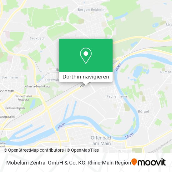 Möbelum Zentral GmbH & Co. KG Karte