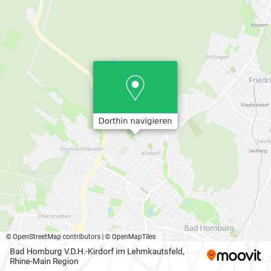Bad Homburg V.D.H.-Kirdorf im Lehmkautsfeld Karte